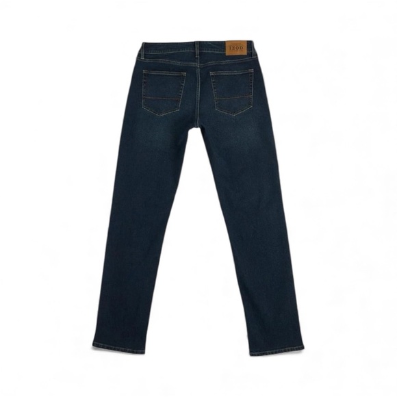 Izod Men's Dark Blue  Straight Fit Jeans. NWT. / Sz/ 32X30 - Picture 6 of 6